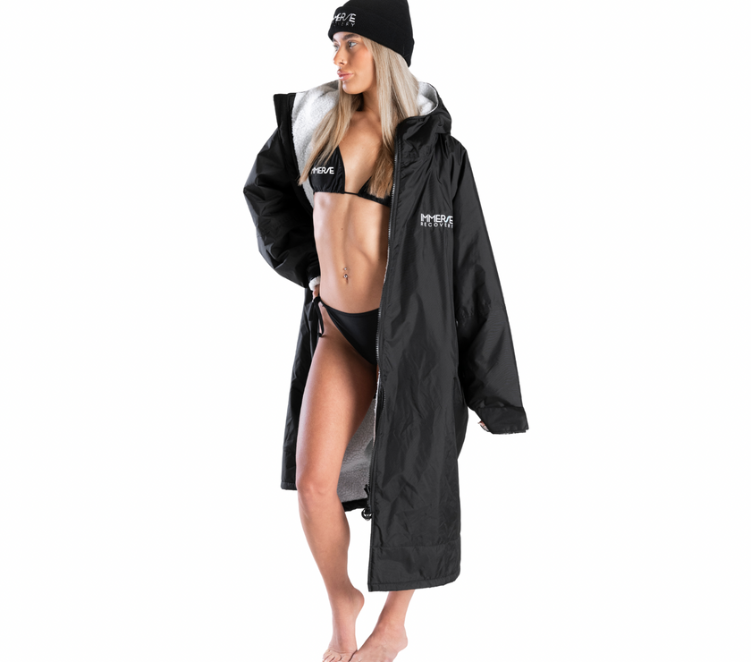 Womens Immerse Recovery Dry Robe Coat